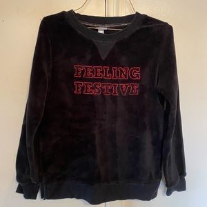 Wondershop brand woman’s size xs black long sleeve top